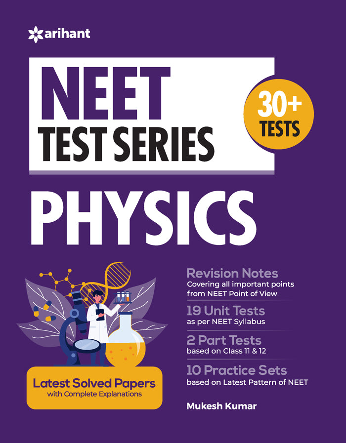 NEET Test Series - Physics
Paperback
ISBN
:
9789327194128
Binding
:
Paperback