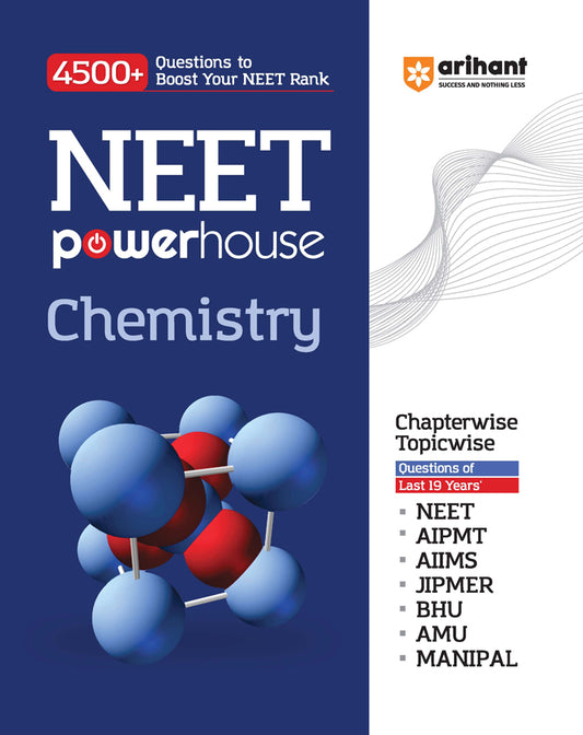 NEET Powerhouse Chemistry
Paperback
ISBN
:
9789358891867
Edition
:
Latest Edition
Binding
:
Paperback