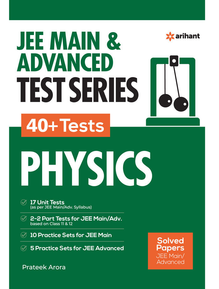 JEE Main & Advanced Test Series (50+ Tests) Physics
Paperback
ISBN
:
9789327194135
Binding
:
Paperback
MRP