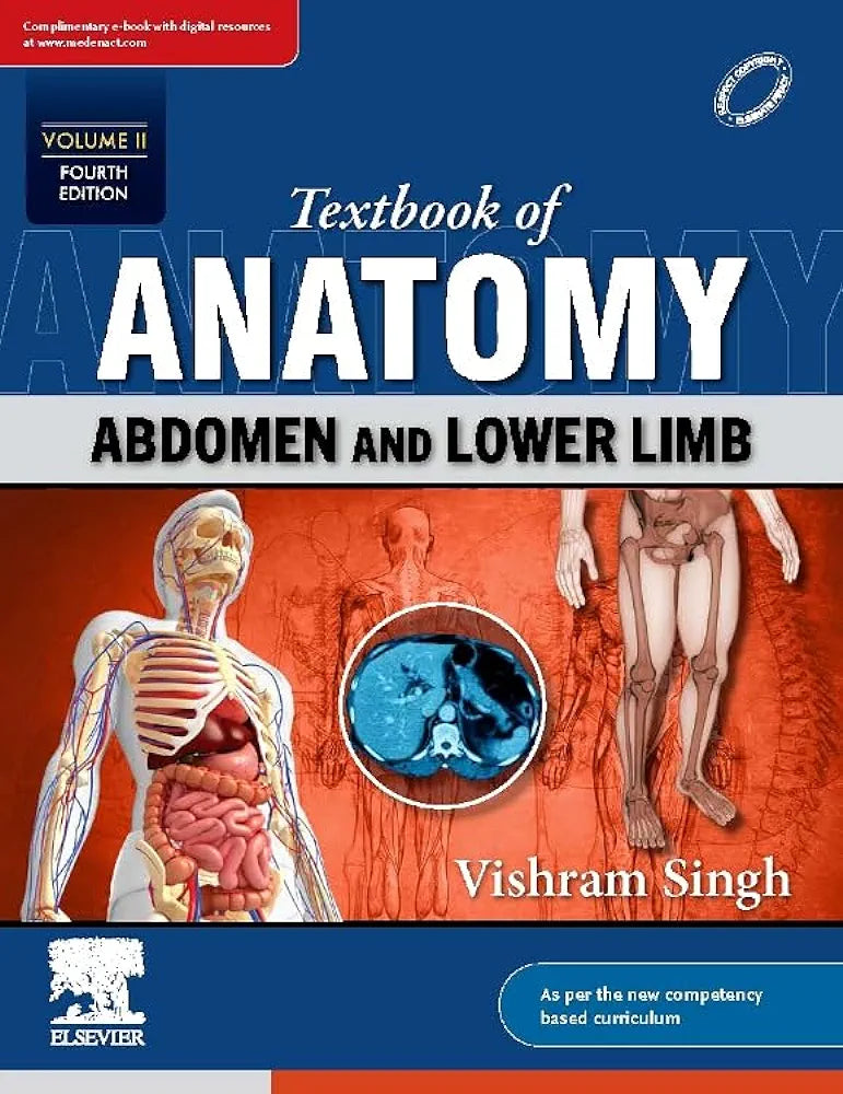 Textbook of Anatomy: Abdomen and Lower Limb, Vol 2, 4e