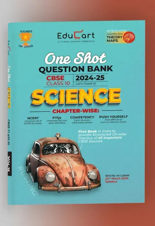 Educart CBSE Class 10 SCIENCE One Shot Question Bank 2024-25 (for 2025 exam)
delivery truck
Best Seller