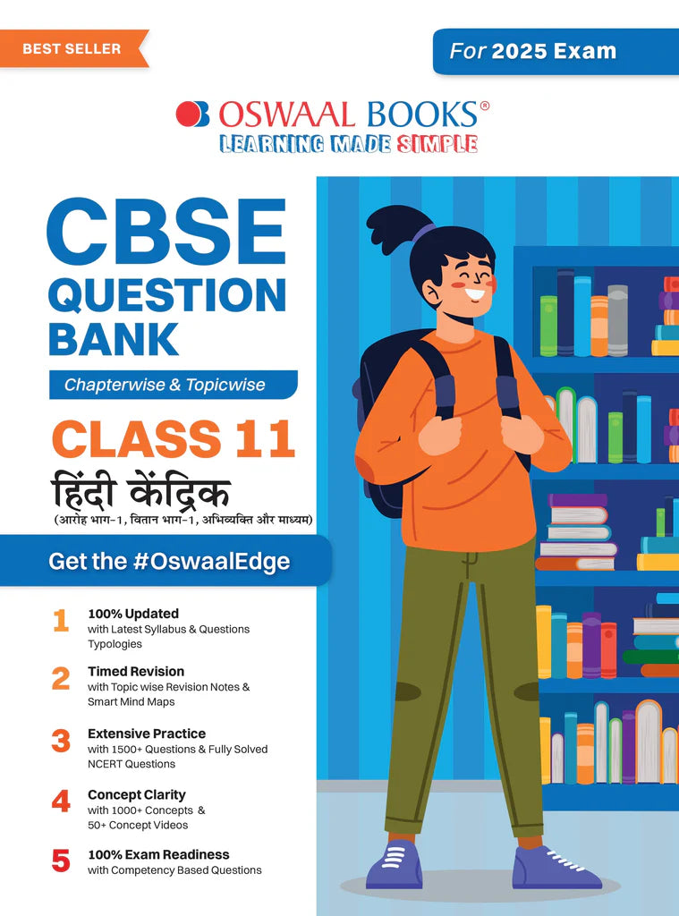 CBSE Question Bank Class 11 Hindi Core, Chapterwise And Topicwise Solved Papers For 2025 Exams