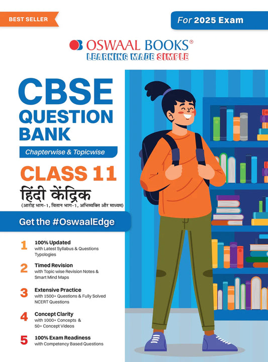 CBSE Question Bank Class 11 Hindi Core, Chapterwise And Topicwise Solved Papers For 2025 Exams