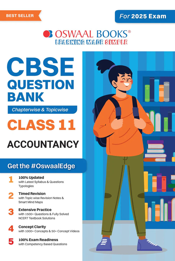 CBSE Question Bank Class 11 Accountancy, Chapterwise And Topicwise Solved Papers For 2025 Exams