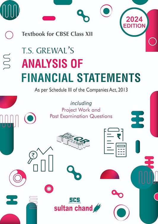 TS Grewal Analysis of Financial Statements: Textbook for CBSE Class 12 (2024-25 Examination) vol 3 ts grewal