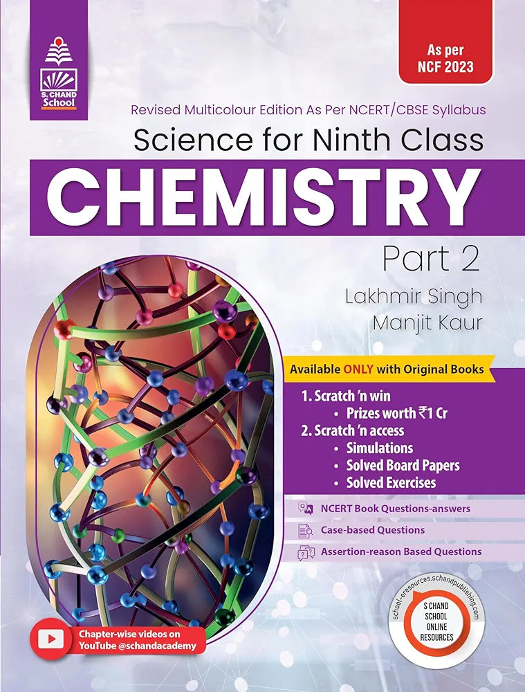 Science For 9 Class Part 2 Chemistry ( Lakhmir Singh & Manjit Kaur)