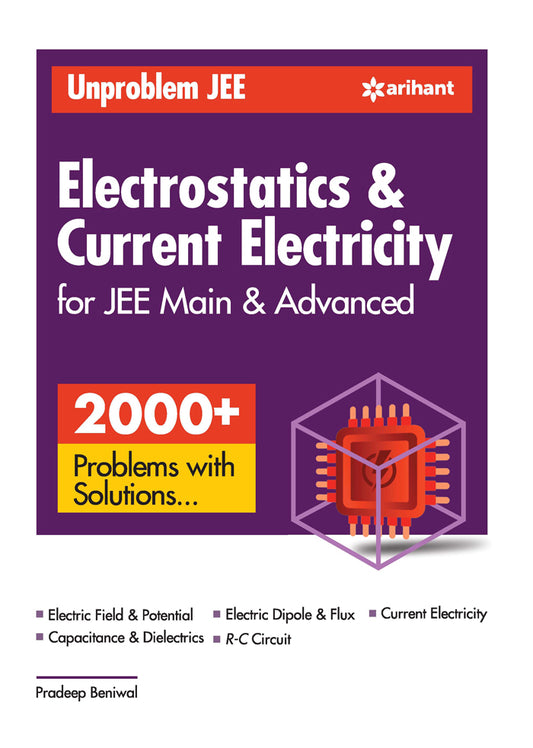 Unproblem JEE Electrostatics & Current Electricity JEE Mains & Advanced
Paperback
ISBN
:
9789388127660
Binding
:
Paperback
MRP