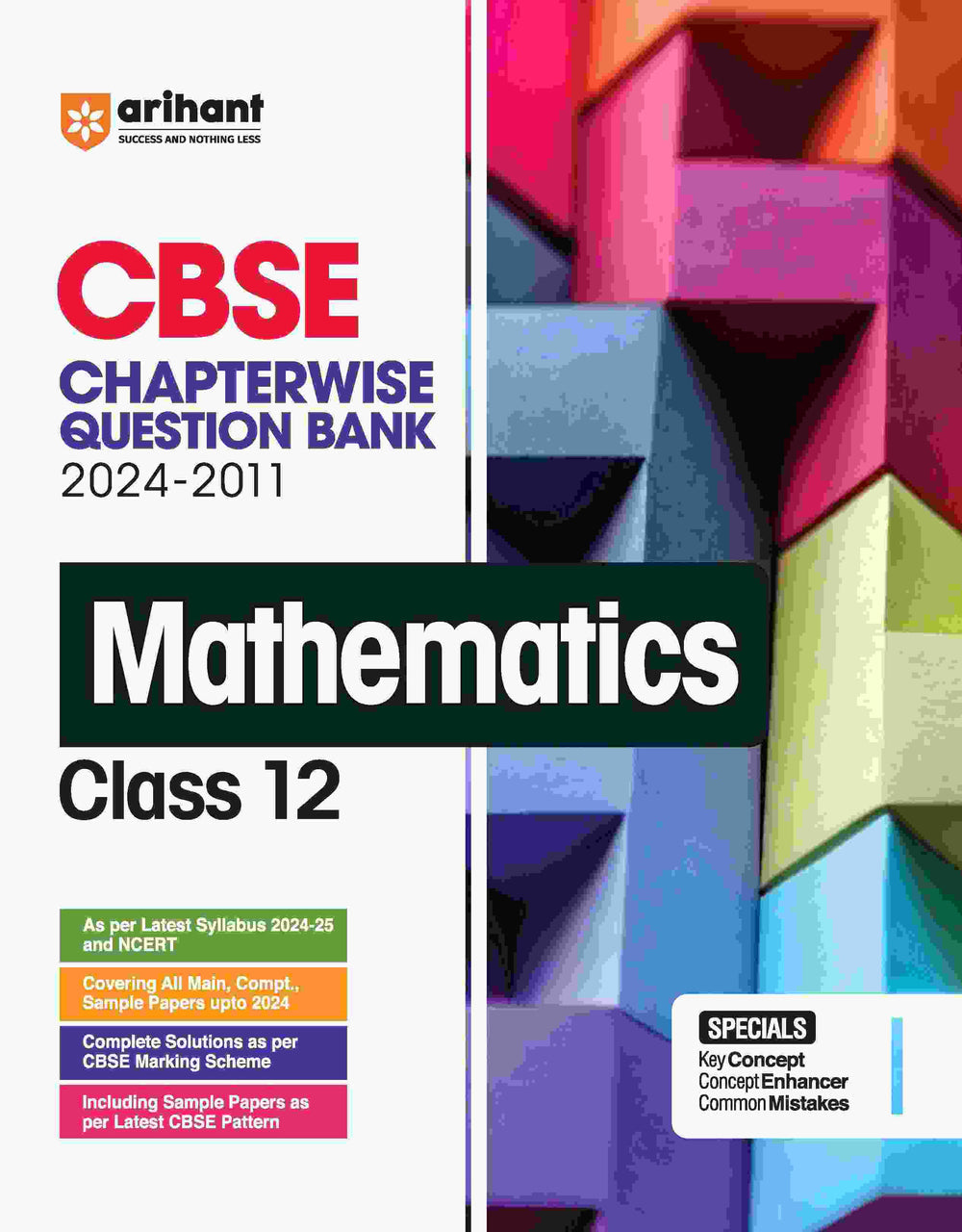 Arihant's CBSE Chapterwise Question Bank Mathematics for Class 12th (2024-2011)