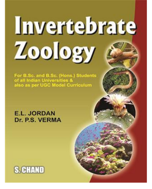 Invertebrate Zoology| E L Jordan&Dr PS Verma| S Chand