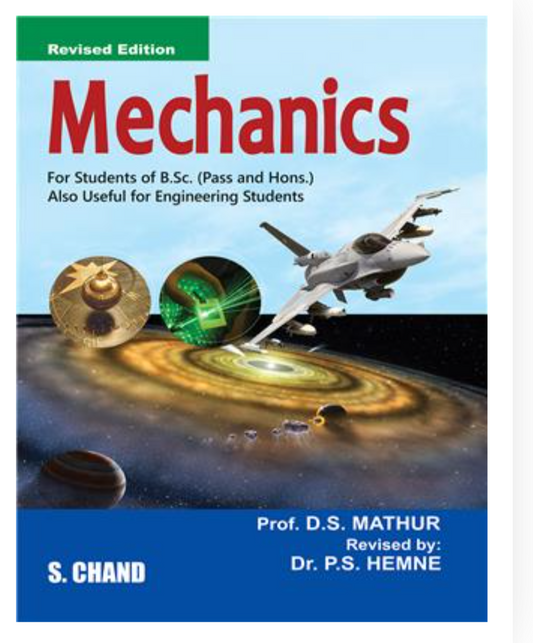 Mechanics| |  D S Mathur| P S Hemne| S Chand