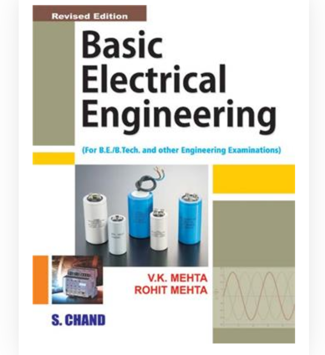 Basic Electrical Engineering| VK Mehta & Rohit Mehta