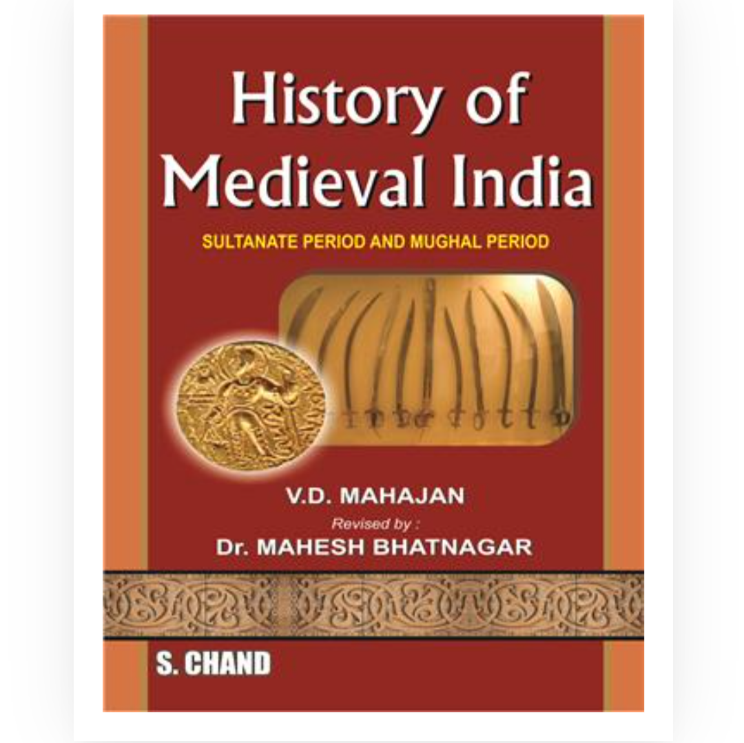 History of Medieval India| VD Mahajan| S Chand