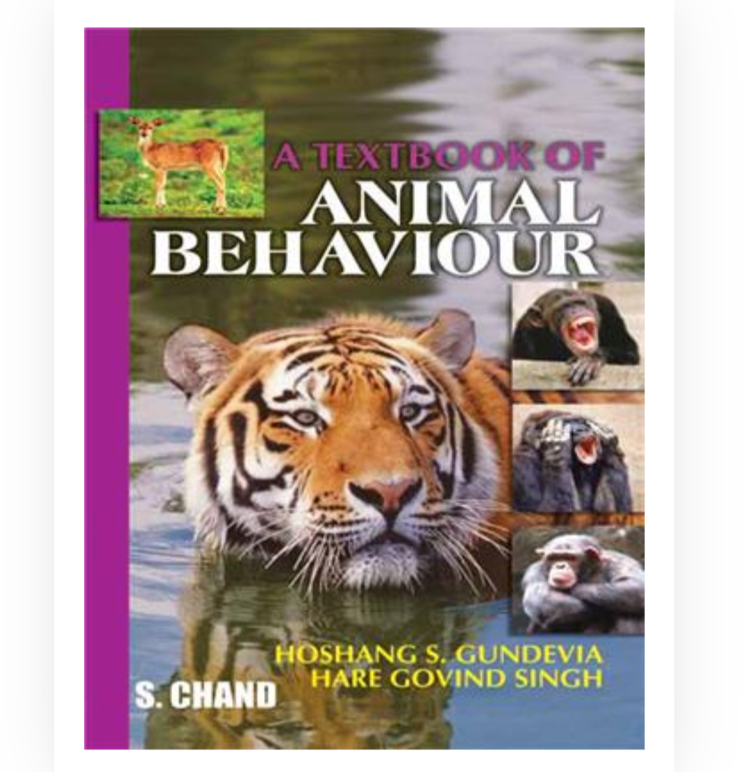 Textbook of Animal Behaviour | HS Gundevia| Hare Govind Singh