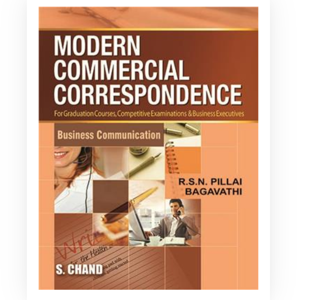 Modern Commercial Correspondence| RSN Pillai, Bagavathi| S Chand