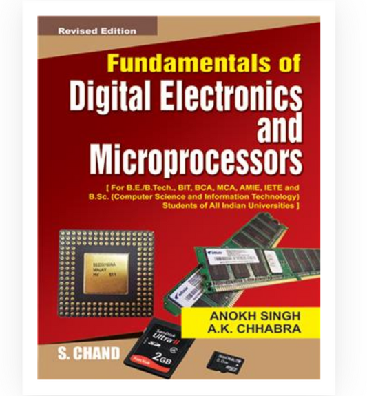 Fundamental of Digital Electronics and Microprocessors| AK Chhabra, Anokh Singh| S Chand