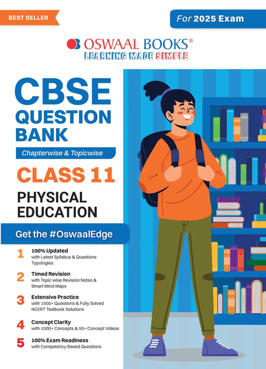 CBSE Question Bank Class 11 Physical Education, Chapterwise And Topicwise Solved Papers For 2025 Exams