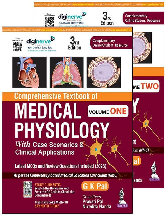 Comprehensive Textbook of Medical Physiology (2 Volumes) 2023 by Gopal Krushna Pal|Gk pal