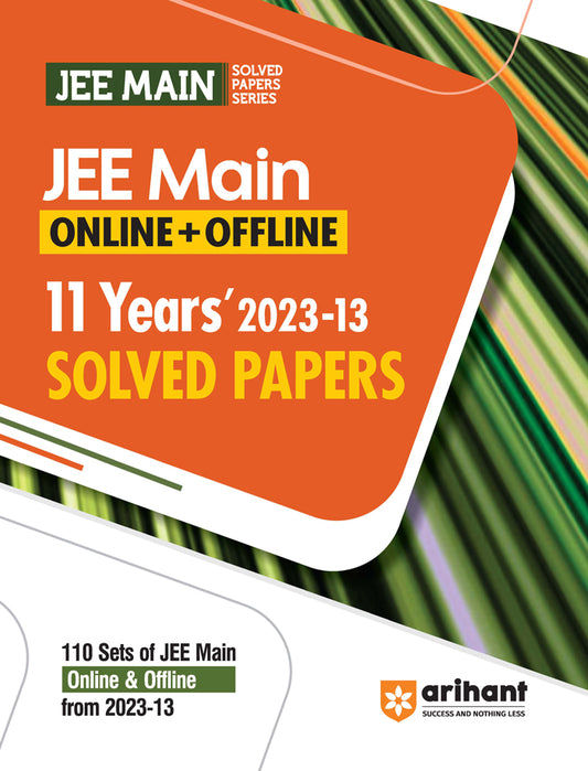 JEE MAIN Online - Ofline 11 Years' 2023-13 Solved Paper
Paperback
ISBN
:
9789358891805
Edition
:
Eleventh
Binding
:
Paperback
MRP